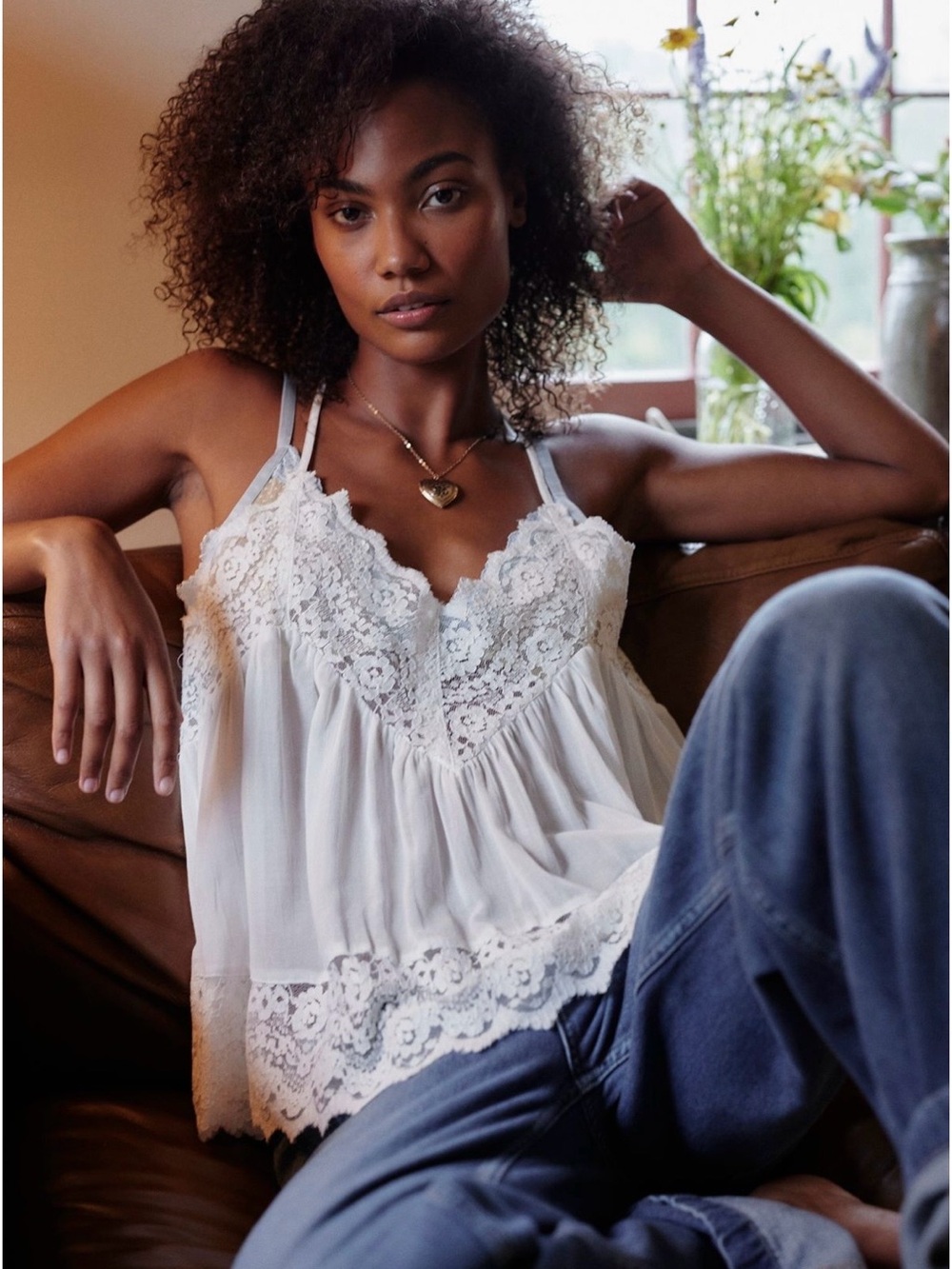 Free People Fiona Cami Size M. $20